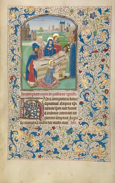 The Entombment by Willem Vrelant